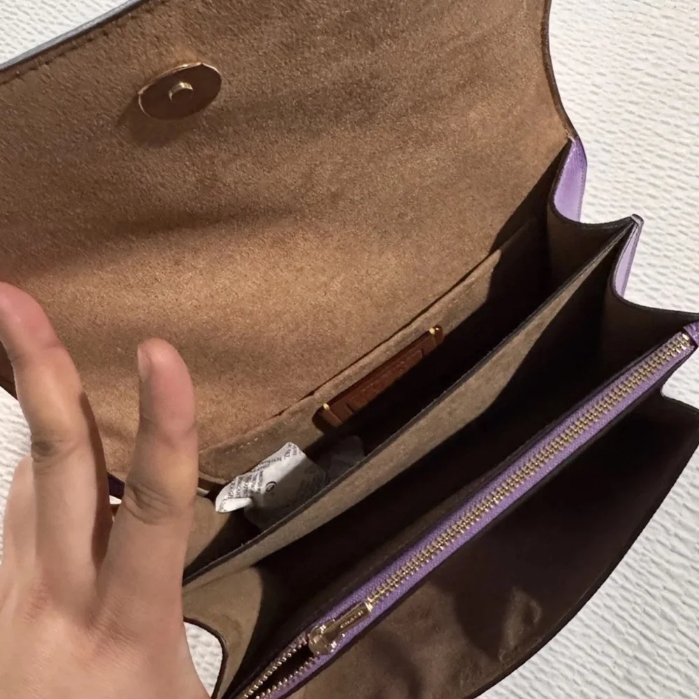 NEW Coach Klare Crossbody  Bag CZ985 Purple - Picture 4 of 12